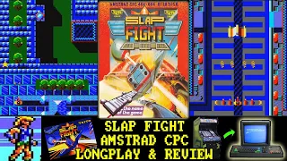 [AMSTRAD CPC] Slap Fight - Longplay & Review (aka Alcon)