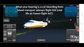 Confusion+mistake=death (Island transport flight 924),