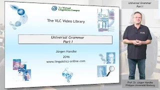 GEN120 - Universal Grammar - Part I