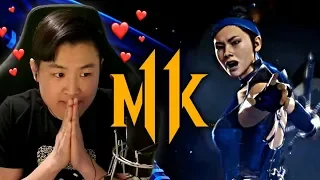Mortal Kombat 11 - Kitana Gameplay Reveal!! [REACTION]