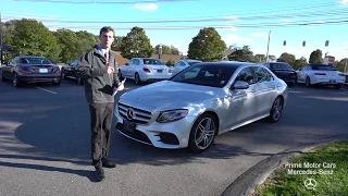 2018 Mercedes-Benz E-Class E300 video tour with Spencer