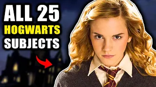 All 25 Subjects Taught at Hogwarts - Harry Potter Explained