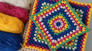 Granny Square Crochet Demystified: A Beginner's Journey into the Craft / Coolest Crochet Square