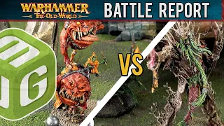 Wood Elves vs Night Goblins Warhammer The Old World Battle Report Ep 6