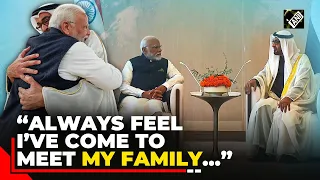 “Have come to meet my family…” PM Modi holds meeting with UAE President Al Nahyan in Abu Dhabi