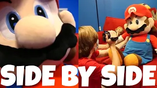 SML Movie: Jeffy's Big Idea! Behind the Scenes and Original Video! | Side by Side! PART 2!