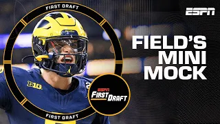 Mel Kiper Jr. Reacts to Field Yates' Mini Mock Draft | First Draft 🏈