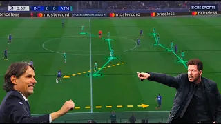 How Inter Gained a NARROW Advantage Over Atletico Madrid in The Champions League - Simeone v Inzaghi