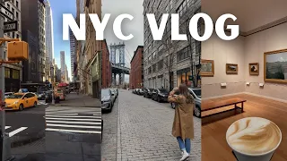 NYC VLOG 2023 🚕🗽 exploring the city, best coffee spots, bookstores & how much we spent!