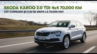 SKODA KAROQ 2.0 TDI 4x4 70,000 km – test de consum şi cum se simte de la 0 la 70,000 km?