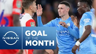 FODEN SCREAMER! September Goals of the Month | 21/22 | Silva, Foden & Jesus highlights