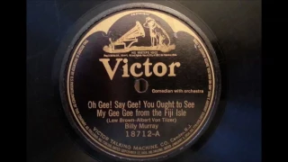 Billy Murray - Oh Gee! Say Gee! You Ought To See My Gee Gee From The Fiji Isle (1920)