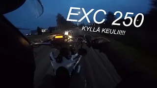 Testissä KTM EXC 250