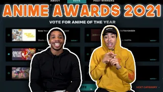 2021 CRUNCHYROLL ANIME AWARDS NOMINEES/VOTING! | Anime of the Year Is What??