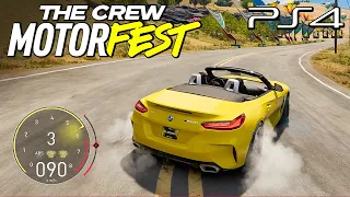 The Crew Motorfest PS4 Slim Gameplay Free Roam