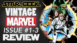 Vintage MARVEL Star Wars Comics REVIEW - Issue #1-3 - Star Geek