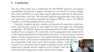 15 - Sustainable Campuses   Water Sensitive Urban Design Approach