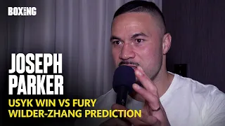 Joseph Parker Reflects On Fury-Usyk, Wilder-Zhang & Anthony Joshua