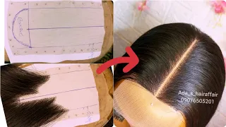 Diy/how to ventilate a closure from scratch using double knotting