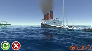 RMS Lusitania Sinking - Ship Handling Simulator - Ship Mooring 3D