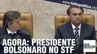 Bolsonaro comparece ao STF para posse do ministro Kássio Nunes e Luiz Fux se pronuncia