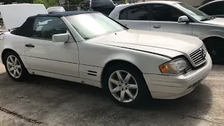 More info on the worlds cheapest Mercedes SL500