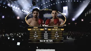 Fight Night Champion - Manny Pacquiao vs Oscar De La Hoya (Xbox Series X 60FPS)