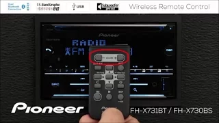 How To - FH-X731BT / FH-X730BS - Wireless Remote Control