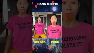 Guide 🎬 The panda eating carrots and bitter melon in Hana's stomach is really funny #shorts