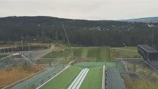 Holmenkollen ski jump tower,Oslo,Norway