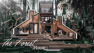 The Forest House | Bloxburg | (welcome to bloxburg) Speed Build | TOCA blox