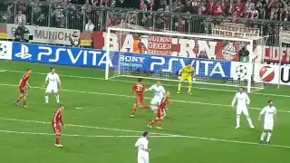Bayern vs. Real - 17.04.2012 - Allianz Arena München - Tor zum 2 : 1 durch Mario Gomez - LIVE !!!