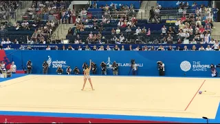 Dina Averina - Hoop AA European games-2019 Minsk 21.300