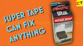 Strong as steel repair tape fixes anything