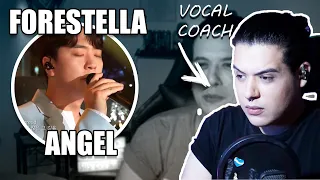 FORESTELLA "ANGEL" WHEN THE ANGELS SING | ARGENTINE Vocal Coach | reaction | Emma Arias