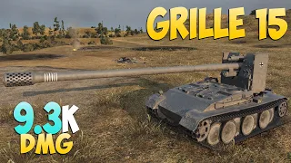 Grille 15 - 5 Kills 9.3K DMG - Bruise! - World Of Tanks