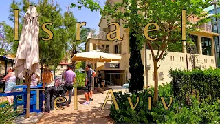 Israel, Tel Aviv 4K Walking City Tour in The Most Colorful City in the World