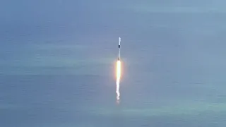 SpaceX: NROL-108 Launch and Landing (helicopter footage)