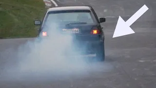 Nurburgring MISTAKES, Fails, Slippery Moments Nordschleife Touristenfahrten