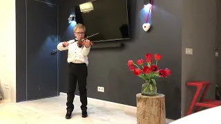 Мишка с куклой, скрипка, Л.Качурбина, Марк Вандервельд, 7 лет