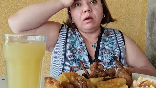 МУКБАНГ 🍽  ВСЕ ЧТО БЫЛО В ХОЛОДИЛЬНИКЕ 🤣#МУКБАНГ #MUKBANG