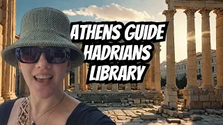 Athens Travel Guide of Hadrians Library in Athens Greece!