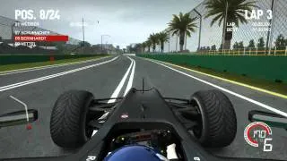 F1 2010: HRT F110 Melbourne - Practice 2 [Wet]