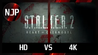 HD vs 4K |  S.T.A.L.K.E.R  2 Heart of Chernobyl Official Gameplay Trailer E3 2021 | NJ Playthroughs