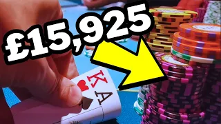 I Play The BIGGEST Pot I've EVER PLAYED In The U.K!!!