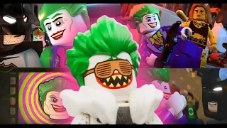 Lego Joker being a cinnamon roll (and Batman's baby boy)