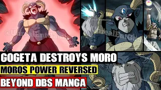 Beyond Dragon Ball Super: Gogeta Destroys Moro! Buu Reverses Moros Power! Stardust Breaker Finale!