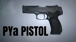 russian pya pistol or mp-443 grach pistol / weapon