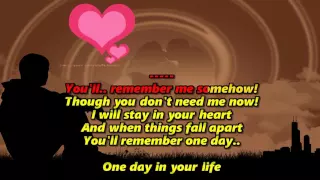 One Day In Your Life (Karaoke HD) - Michael Jackson