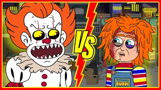 Pennywise vs Chucky (Parody Animation)